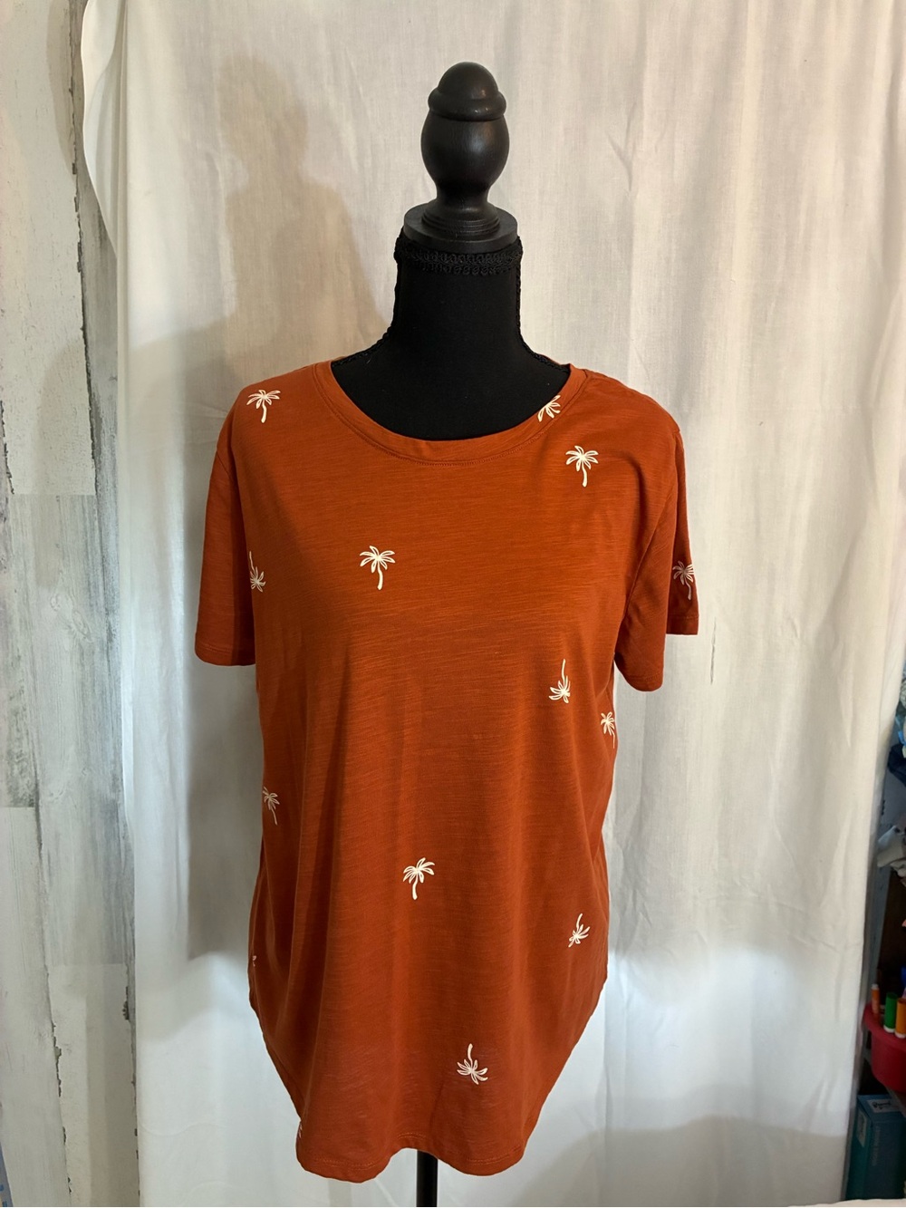Sonoma Rust Palm Tree Short Sleeve Tee